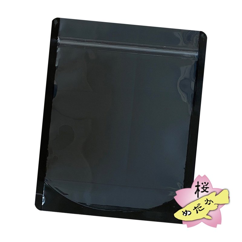 画像2: メダカ販促用ディスプレイ・黒スタンド型パック容器(50枚) (2)